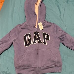 GAP Kids Lavender Zip-Up Hoodie